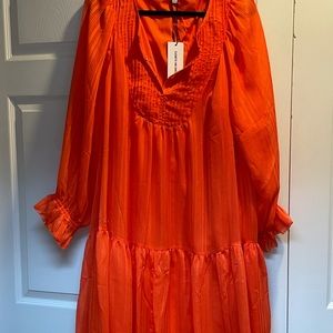 Gorgeous, light and flowy Elizabeth and James tiered dress